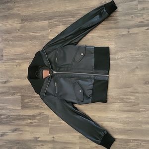 Faux Leather Jacket